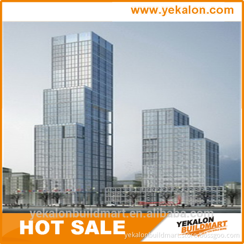 Yekalon easy installation and innovational design unitized curtain wall